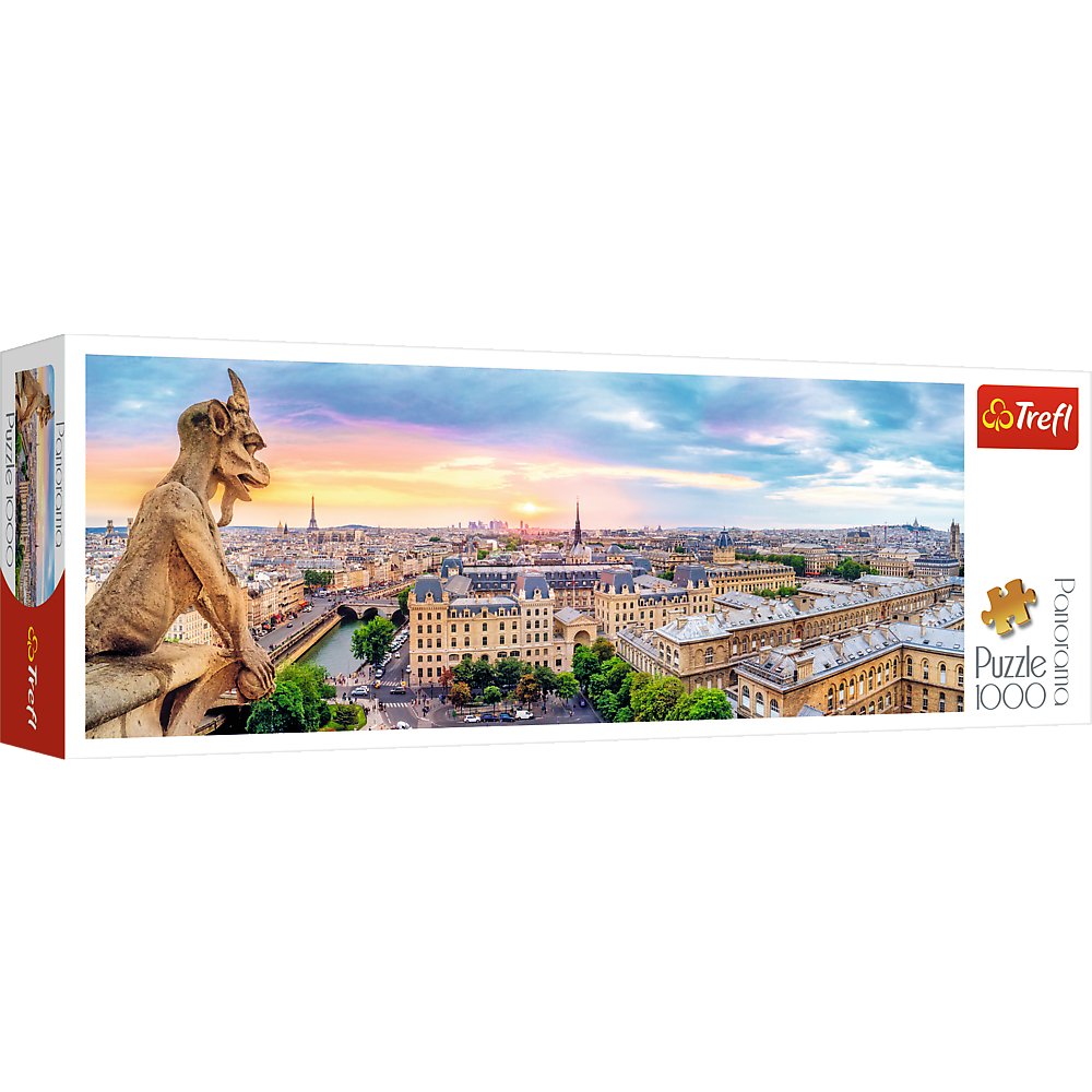Trefl View From The Cathedral of Notre-Dame de Paris Jigsaw Puzzle (1000 Pieces) - Phillips Hobbies