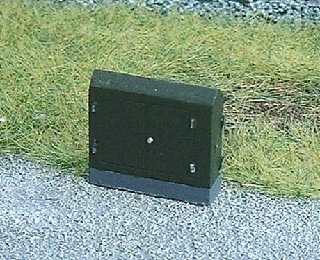 Unit Models 2x Telephone Relay Cabinets (Painted) - OO Gauge - Phillips Hobbies