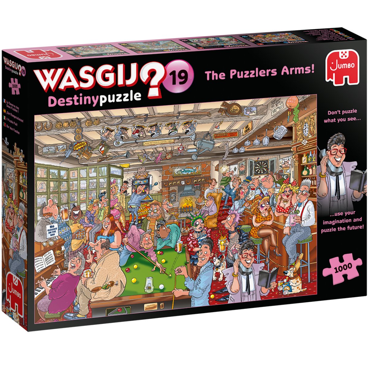 Wasgij Destiny 19 The Puzzlers Arms! Jigsaw Puzzle (1000 Pieces) - Phillips Hobbies