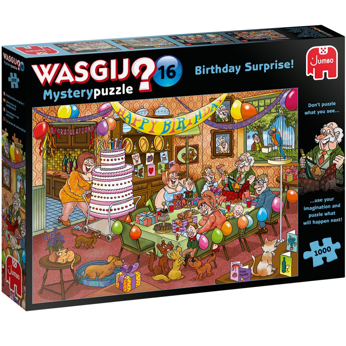 Wasgij Mystery 16 Birthday Surprise Jigsaw Puzzle (1000 Pieces) - Phillips Hobbies
