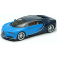 Welly Bugatti Chiron Blue 1:24 Scale Model Car - Phillips Hobbies