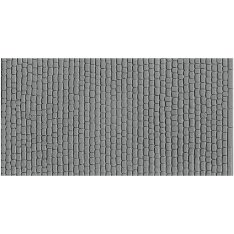 Wills SSMP204 Granite Setts Injection Moulded Plastic Sheets (4 Pack) - OO Gauge - Phillips Hobbies