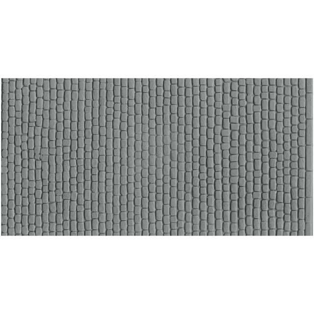 Wills SSMP204 Granite Setts Injection Moulded Plastic Sheets (4 Pack) - OO Gauge - Phillips Hobbies