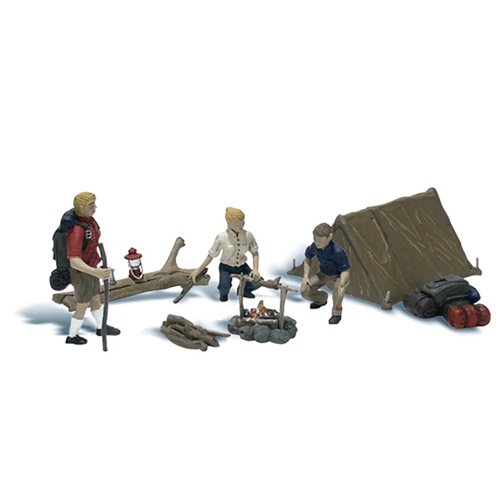 Woodland Scenics Campers Figures - OO/HO Gauge - Phillips Hobbies