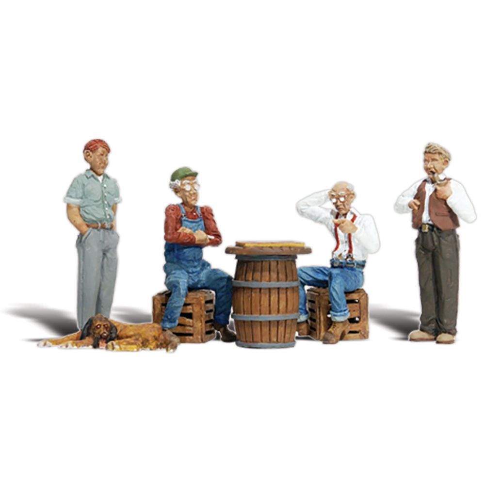 Woodland Scenics Checker Players Figures - OO/HO Gauge - Phillips Hobbies