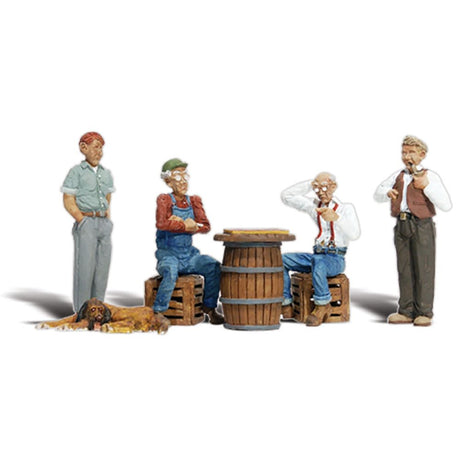 Woodland Scenics Checker Players Figures - OO/HO Gauge - Phillips Hobbies