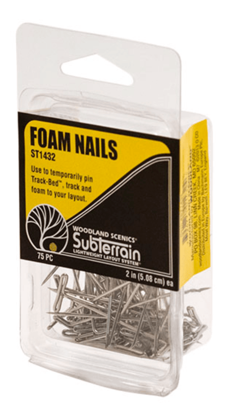 Woodland Scenics Foam Nails (x75) - Phillips Hobbies