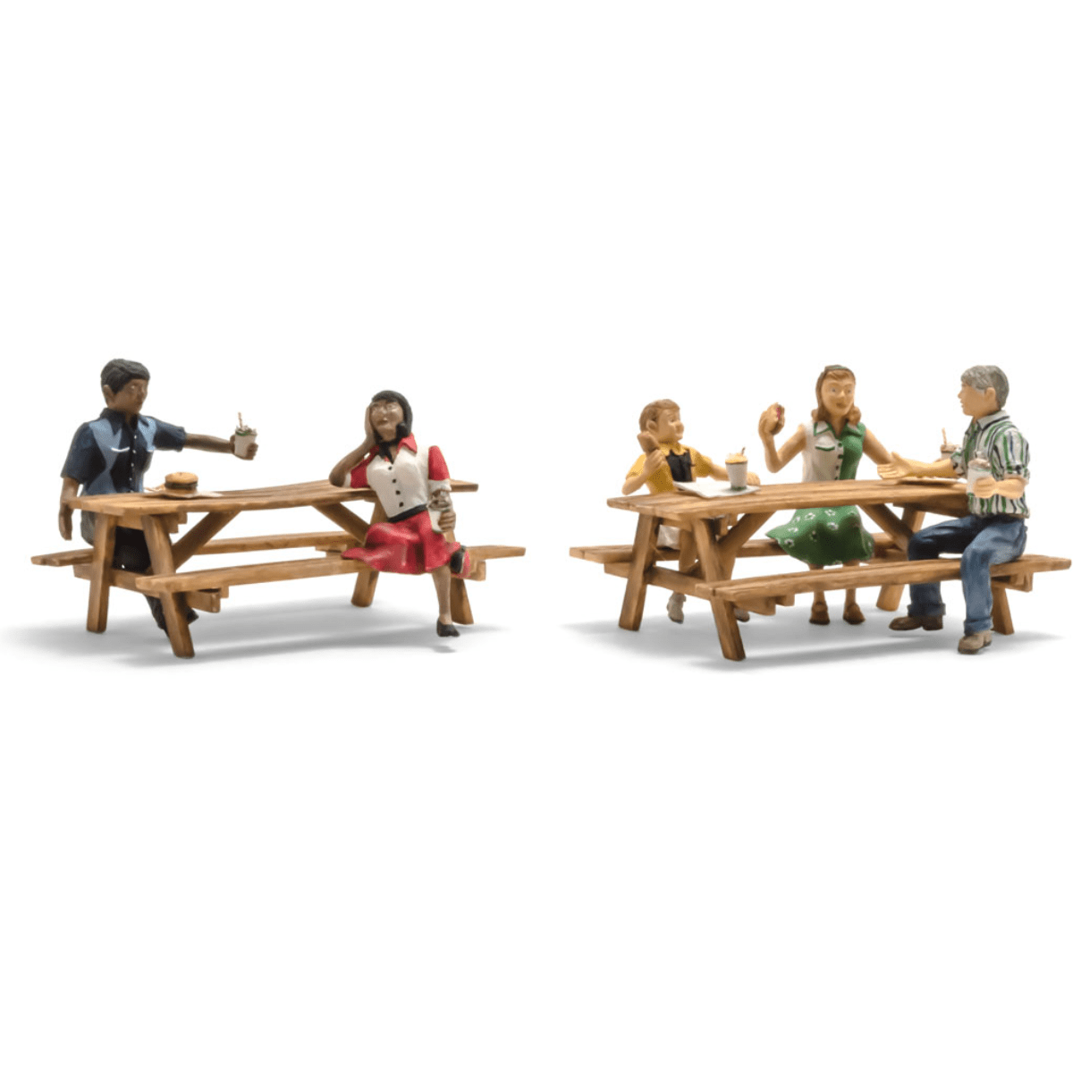 Woodland Scenics Outdoor Dining Figures - OO / HO Gauge - Phillips Hobbies