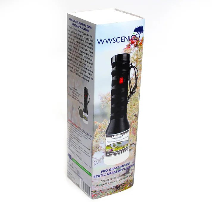 WWScenics Pro Grass Micro Static Grass Applicator - Phillips Hobbies
