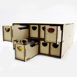 WWScenics The Loco Storage Box 10 Drawers - OO, HO & OO9 - Phillips Hobbies
