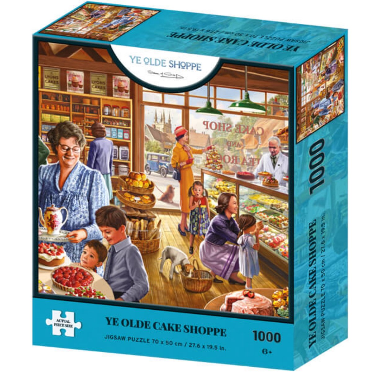 Ye Olde Cake Shoppe Jigsaw Puzzle (1000 Pieces) - Phillips Hobbies