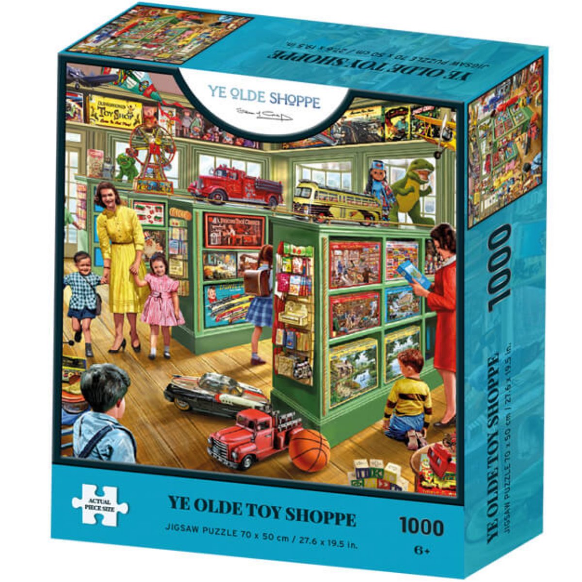Ye Olde Toy Shoppe Jigsaw Puzzle (1000 Pieces) - Phillips Hobbies