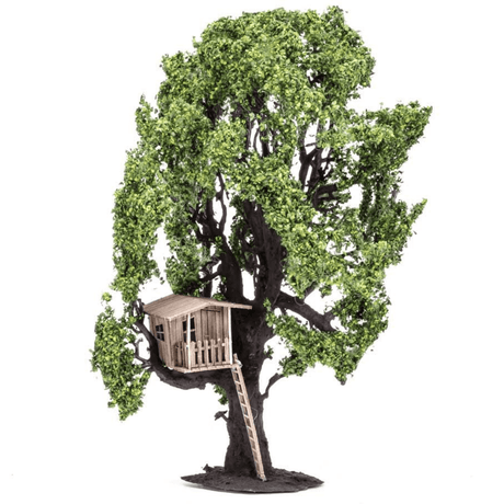Hornby R7224 Tree (with Tree House) - Ideal For OO Gauge - Phillips Hobbies