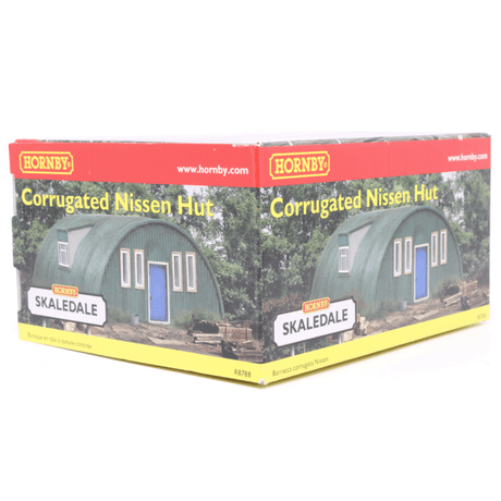 Hornby R8788 Corrugated Nissen Hut - OO Gauge - Phillips Hobbies