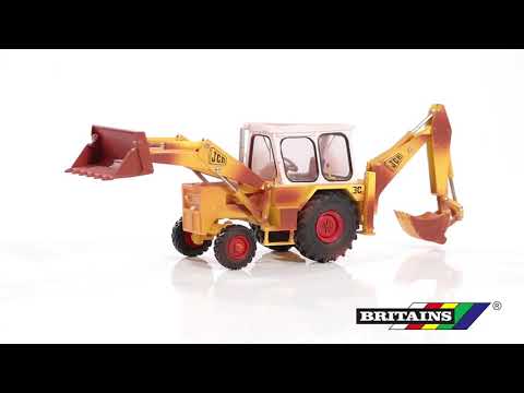 Britains Weathered JCB 3C MARK III - 1:32 Scale