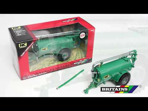 Britains NC Slurry Tanker Roadside Green - 1:32 Scale