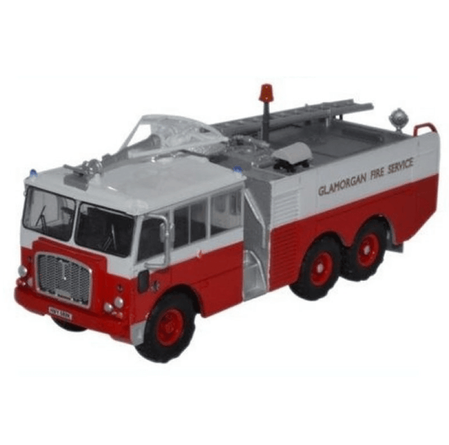 Oxford Diecast 76TN002 Thornycroft Nubian Major Glamorgan Fire Service - 1:76 Scale - Phillips Hobbies